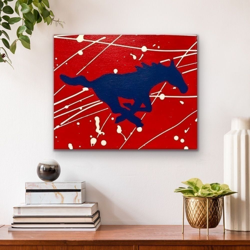 Original 11 x 14 acrylic painting Peruna